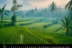 Reisterrassen bei Banyuwangi  | Java | Indonesien