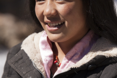 junge Tibeterin